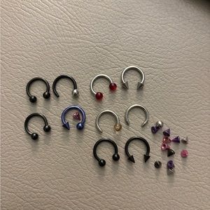 Lot of 14 gauge piercing
